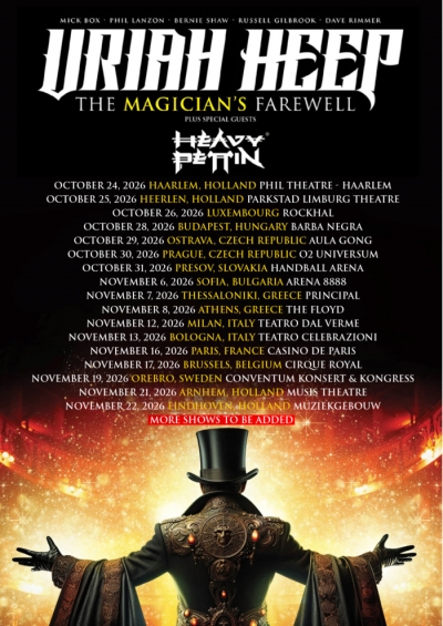 Uriah Heep - The Magician´s Farewell Tour - Prešov