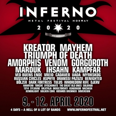 (ZRUŠENO) Inferno Metal Festival 2020