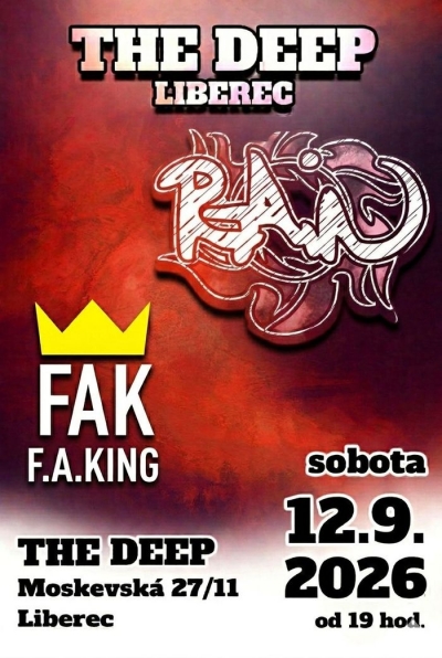 RAiN a F.A.KING - Liberec 2026