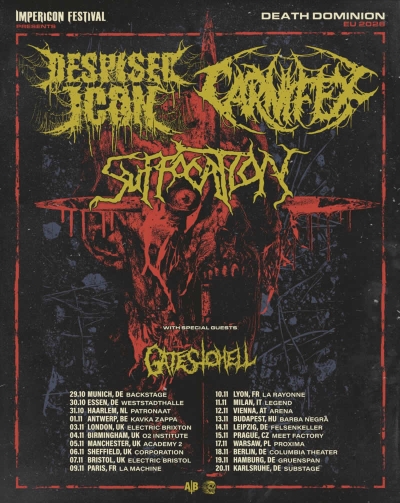 DESPISED ICON & CARNIFEX & SUFFOCATION - European Tour 2026 - Lipsko