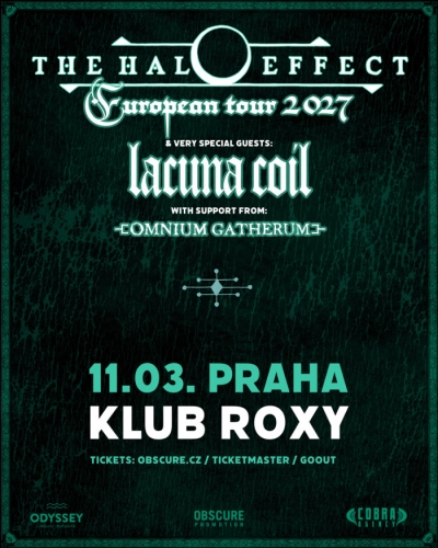THE HALO EFFECT & LACUNA COIL & OMNIUM GATHERUM - European Tour 2027 - Praha