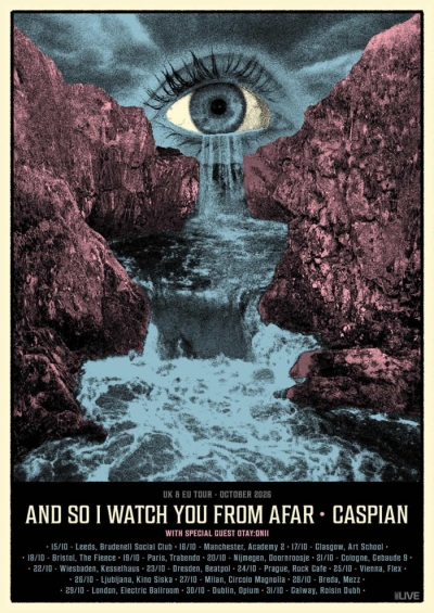 And So I Watch You From Afar & Caspian - Uk & EU Tour 2026 - Drážďany