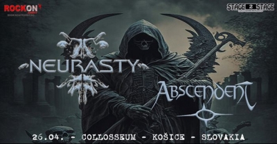 NEURASTY (IT) & ABSCENDENT (IT) - Košice 2026