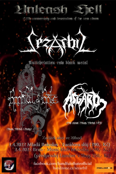 Unleash Hell Tour - Mladá Boleslav