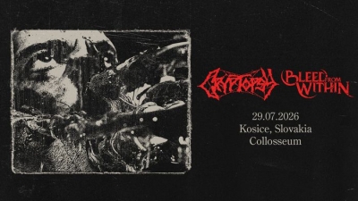 CRYPTOPSY & BLEED FROM WITHIN- Košice 2026