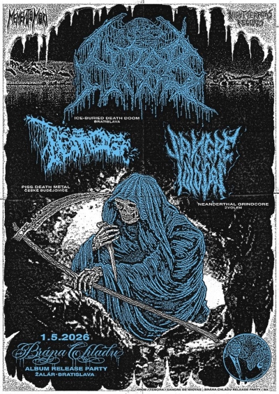 Hrob (Brána Chladu release party) + Temora + Sangre De Idiotas