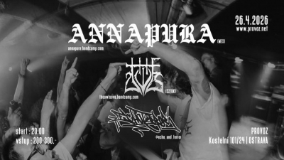 Annapura (MEX) + The Owls (CZ/UK) + EchoTerror | Ostrava 2026