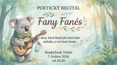 Fany Fanés - poetický recitál 2026