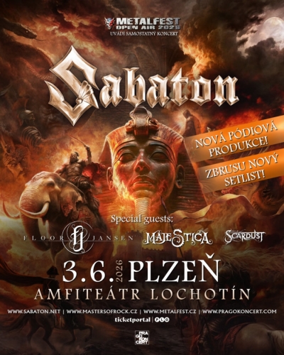 SABATON - Plzeň 2026
