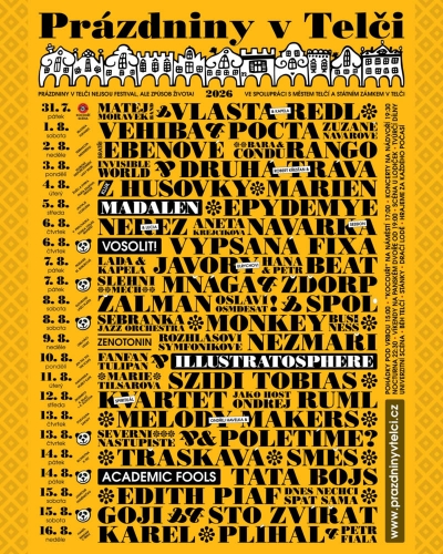 Prázdniny v Telči 2026 - Karel Plíhal