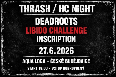 Thrash / Hardcore Night 2026