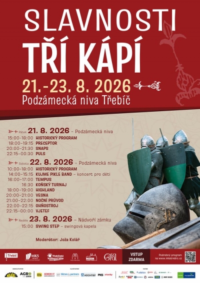 Slavnosti tří kápí 2026