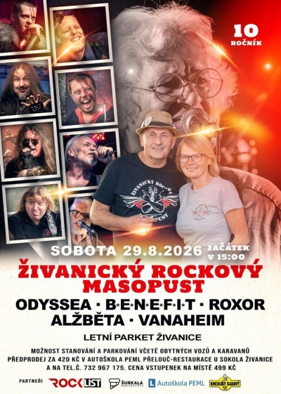Živanický Rockový Masopust 2026 (vol.10)