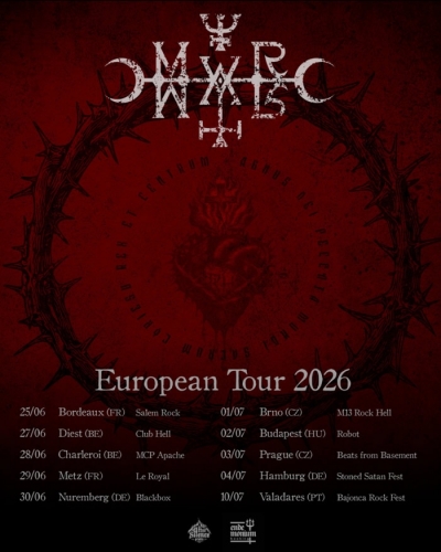 Murmur - European tour 2026 - Brno