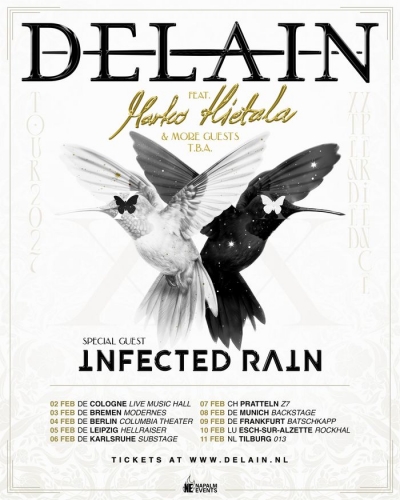 DELAIN & Marko Hietala & Infected Rain - Tour 2027 - Berlín