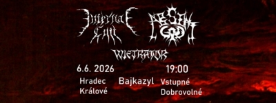 INFERNAL CULT / ABSENT GOD / WIETRATOR - Hradec Králové 2026