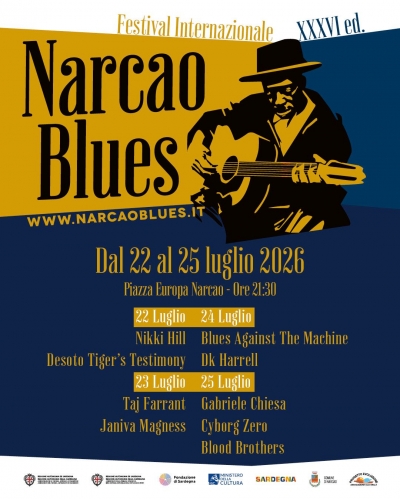 Narcao Blues Music Festival 2026 (vol.36)