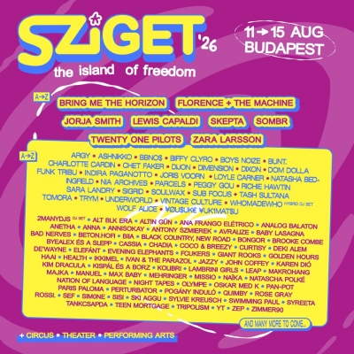 Sziget Festival 2026