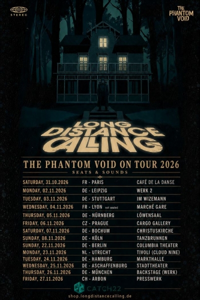 Long Distance Calling - THE PHANTOM VOID ON TOUR 2026 - Mnichov