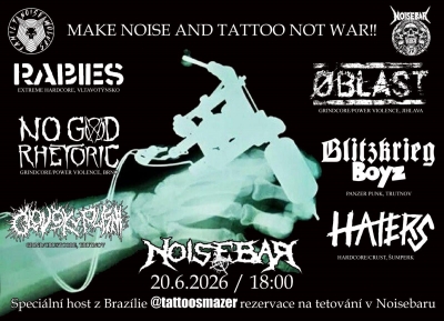 Make Noise And Tattoo Not War!!!