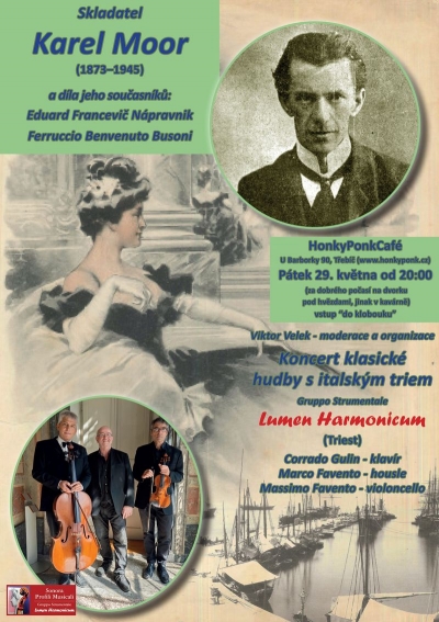 Koncert klasické hudby s italským triem LUMEN HARMONICUM