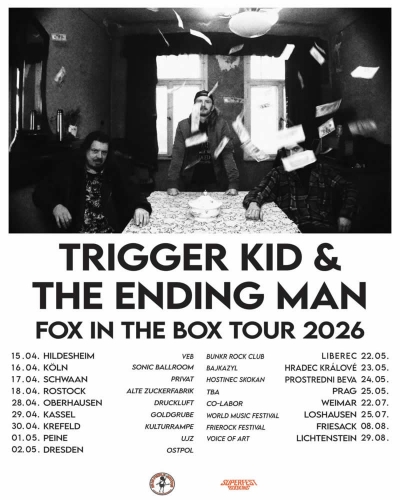 Trigger Kid and the Ending Man - Fox In The Box Tour 2026 - Hradec Králové