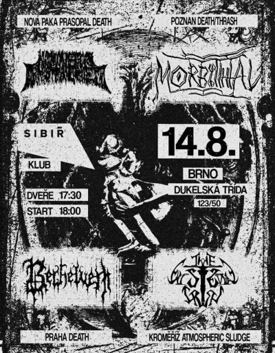 BERHELVEN, MORBITHAL, NO MONEY FOR CRYSTAL METH & THE EXISTENTIAL CRISIS - Brno 2026