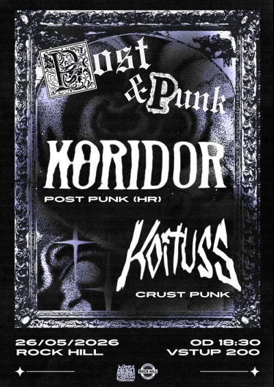 Post & Punk: KORIDOR (HR) + KOITUSS