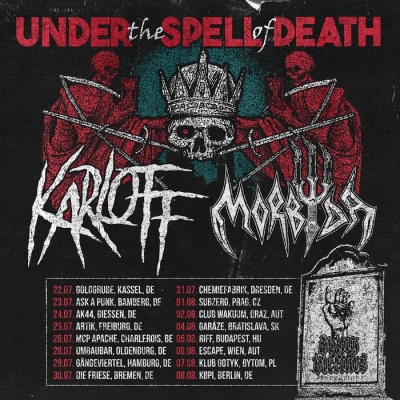 Karloff & MORBYDA - UNDER THE SPELL OF DEATH tour 2026 - Graz