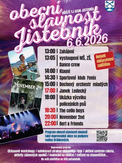 Obecní slavnost Jistebník 2026