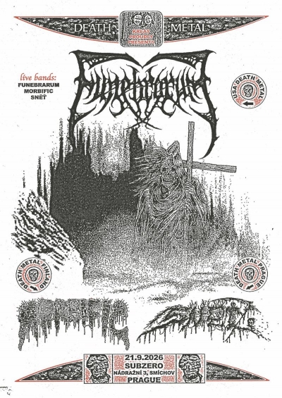 FUNEBRARUM + MORBIFIC + SNĚŤ / Praha 2026