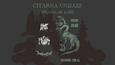 RAZOR INSTEAD OF TONGUE / ABSENT GOD / TIMELESS END - Praha 2026