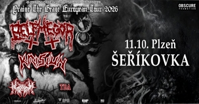 Belphegor & Krisiun - Praise The Beast European tour 2026 - Plzeň