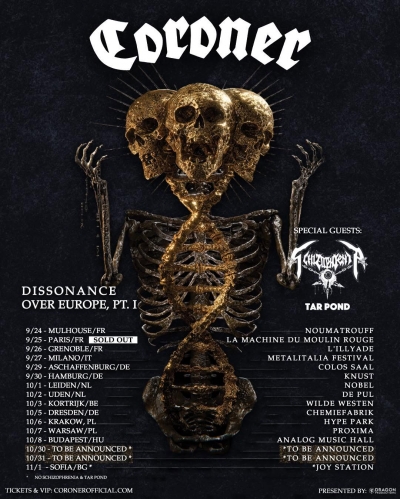 Coroner - Dissonance over Europe, Part 1 (2026) - Krakov