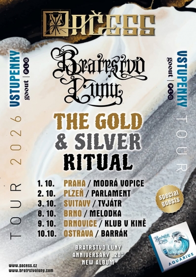 Pačess & Bratrstvo Luny - The Gold & Silver Ritual Tour 2026 - Plzeň