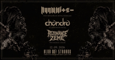 NUUMMITE + CHANDRA + REZONANCE ZEMĚ - Praha 2026