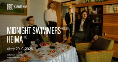 MIDNIGHT SWIMMERS (křest) + HEIMA (PL) / Brno 2026