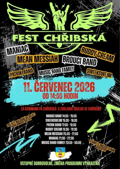 Fest Chřibská 2026