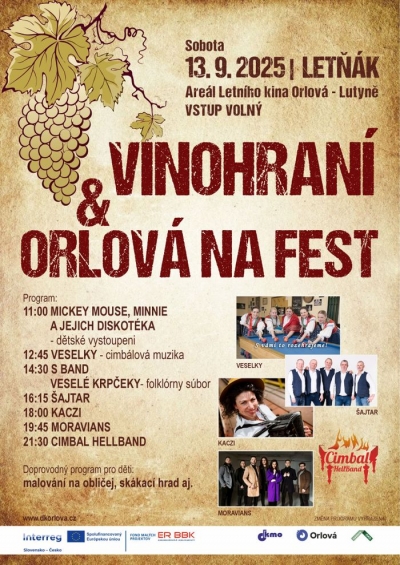 Vinohraní & Orlová na fest 2025