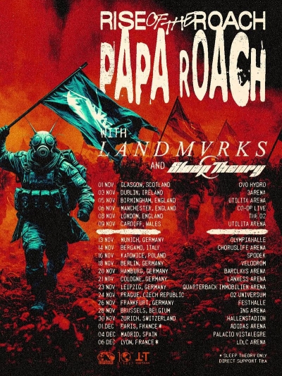 Papa Roach﻿ - RISE OF THE ROACH 2026 - Katovice