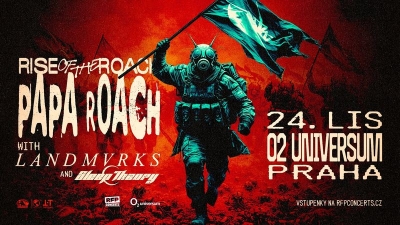 Papa Roach﻿ - RISE OF THE ROACH 2026 - Praha