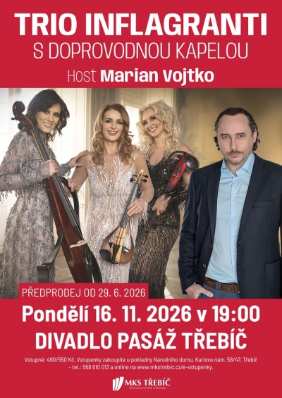 TRIO INFLAGRANTI - Třebíč 2026