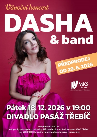 DASHA & BAND - Třebíč 2026