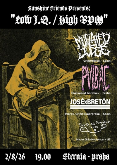 Mutilated Judge - European tour 2026 - Praha