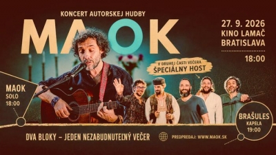 MAOK & hostia BRAŠULES - BRATISLAVA 2026