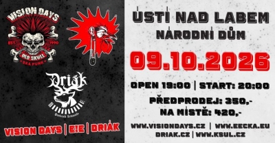 VISION DAYS & E!E & Driák - Ústí nad Labem 2026