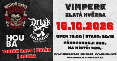VISION DAYS & Driák & Houba - Vimperk 2026