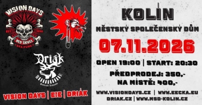 VISION DAYS & E!E & Driák - Kolín 2026