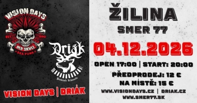 VISION DAYS & Driák - Žilina 2026