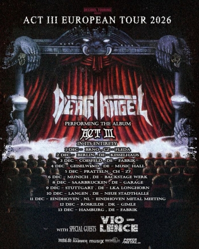 Death Angel & Vio-Lence - ACT III European Tour 2026 - Berlín